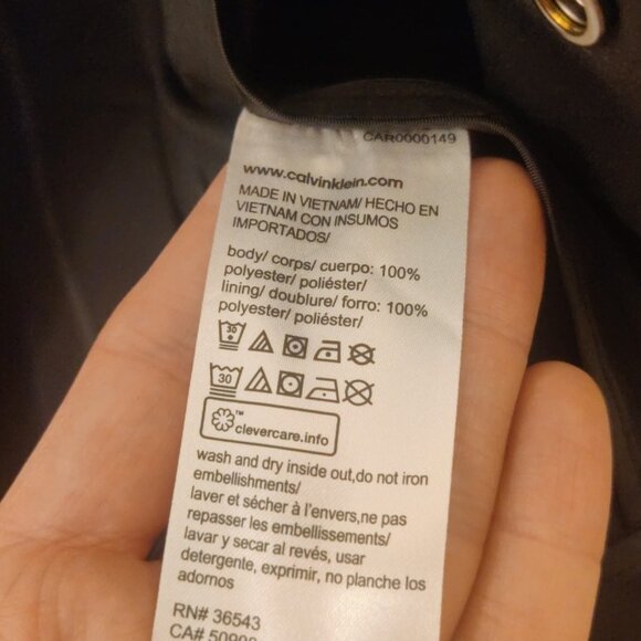 Calvin Klein S athletic slim fit casual blazer black stretch tech unlined soft - Picture 6 of 13